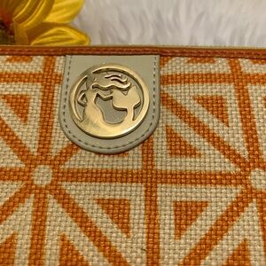 PRESTWICK SPARTINA 449  mermaid zippered  wristlet VGUC++